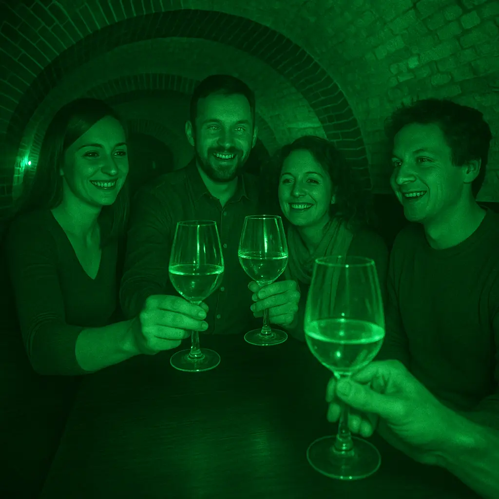 Degustace potmě Brno